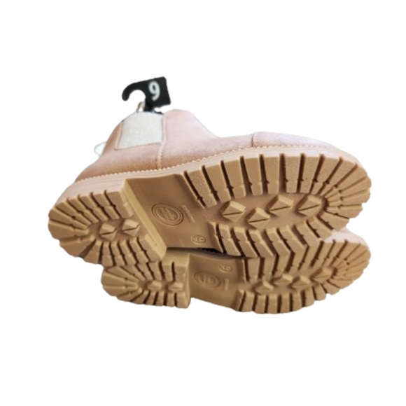 Wonder Nation Girls Boots Size 9 Brown - Picture 3 of 3